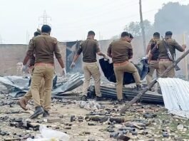 यूपी की अवैध पटाखा में भीषण विस्फोट, आठ मासूमों समेत 11 लोगों की दर्दनाक मौत, कई घायल पटाखा फैक्ट्री