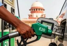 पेट्रोल पंपों पर इथेनॉल प्रतिशत बताना अनिवार्य करने की मांग वाली याचिका सुप्रीम कोर्ट ने की खारिज ई20 पेट्रोल