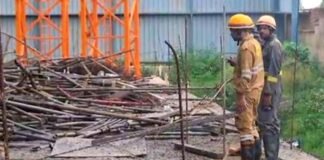 मथुरा में बड़ा हादसा, निर्माणाधीन मॉल की शटरिंग गिरने से तीन मजदूरों की मौत, एक घायल शटरिंग गिरी