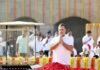 गांधी जयंती पर खड़गे-राहुल ने राजघाट जाकर बापू को दी श्रद्धांजलि गांधी जयंती
