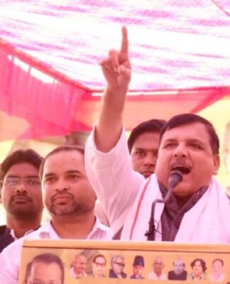 संजय सिंह का भाजपा पर हमला, पूछा चंपत राय व अनिल मिश्रा की क्यों नहीं हुई गिरफ्तारी संजय सिंह