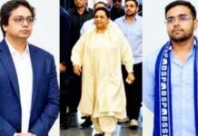 मायावती ने आकाश आनंद को सौंपी UP में जनसभाओं की जिम्मेदारी, ईशान दिल्ली में संभालेंगे बसपा के कामकाज मायावती